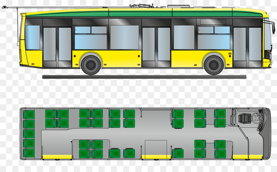 รถบัส，Trolleybus PNG