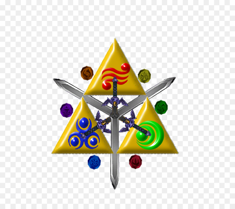 Triforce，ตำนานของ Zelda PNG