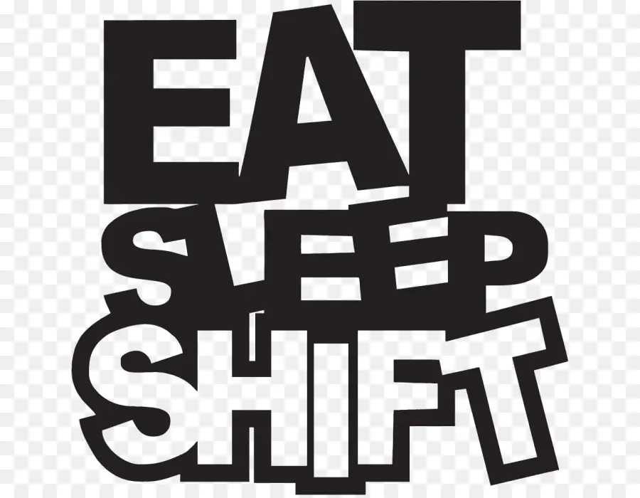 Eat Sleef Shift，คำ PNG