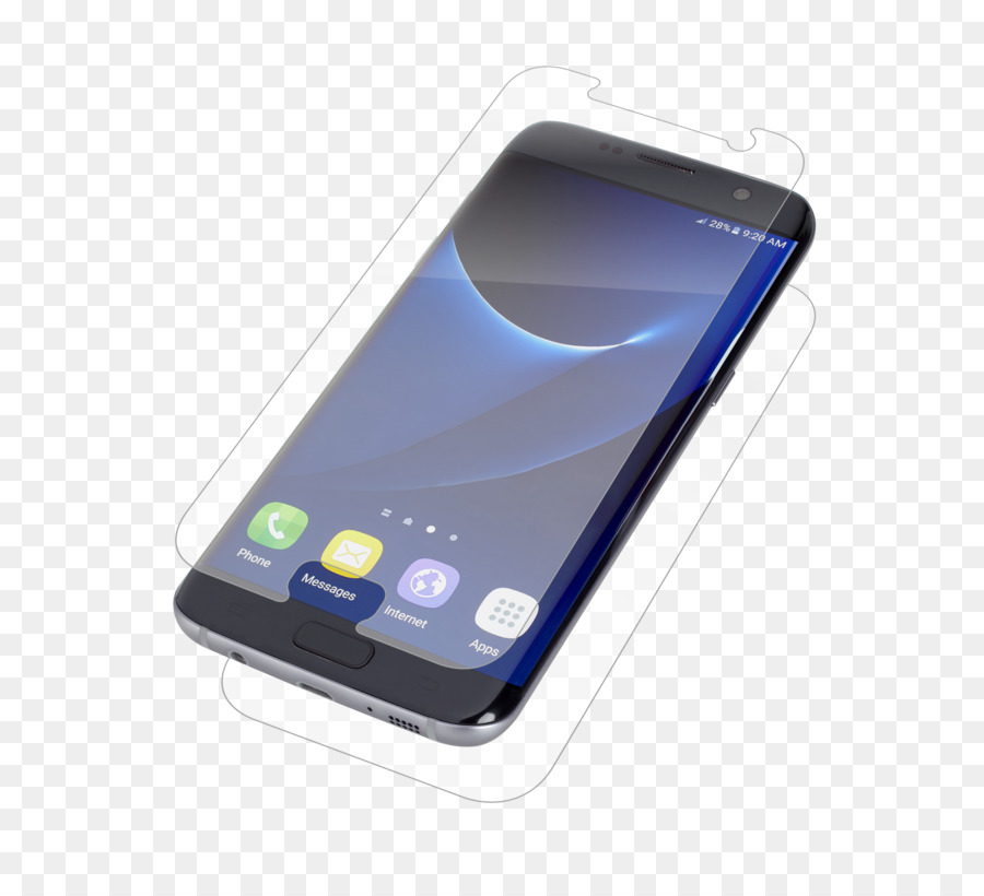 Samsung กาแล็กซี่ขอ S7，Zagg Invisibleshield ผู้ปกป้องจอภาพ PNG