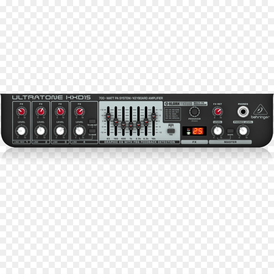 Behringer Ultratone Kxd ชุด，เครื่องขยายเสียง PNG