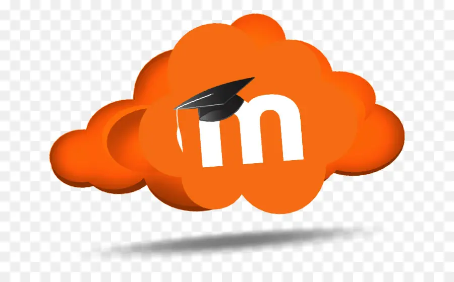 โลโก้ Moodle，คลาวด์ PNG