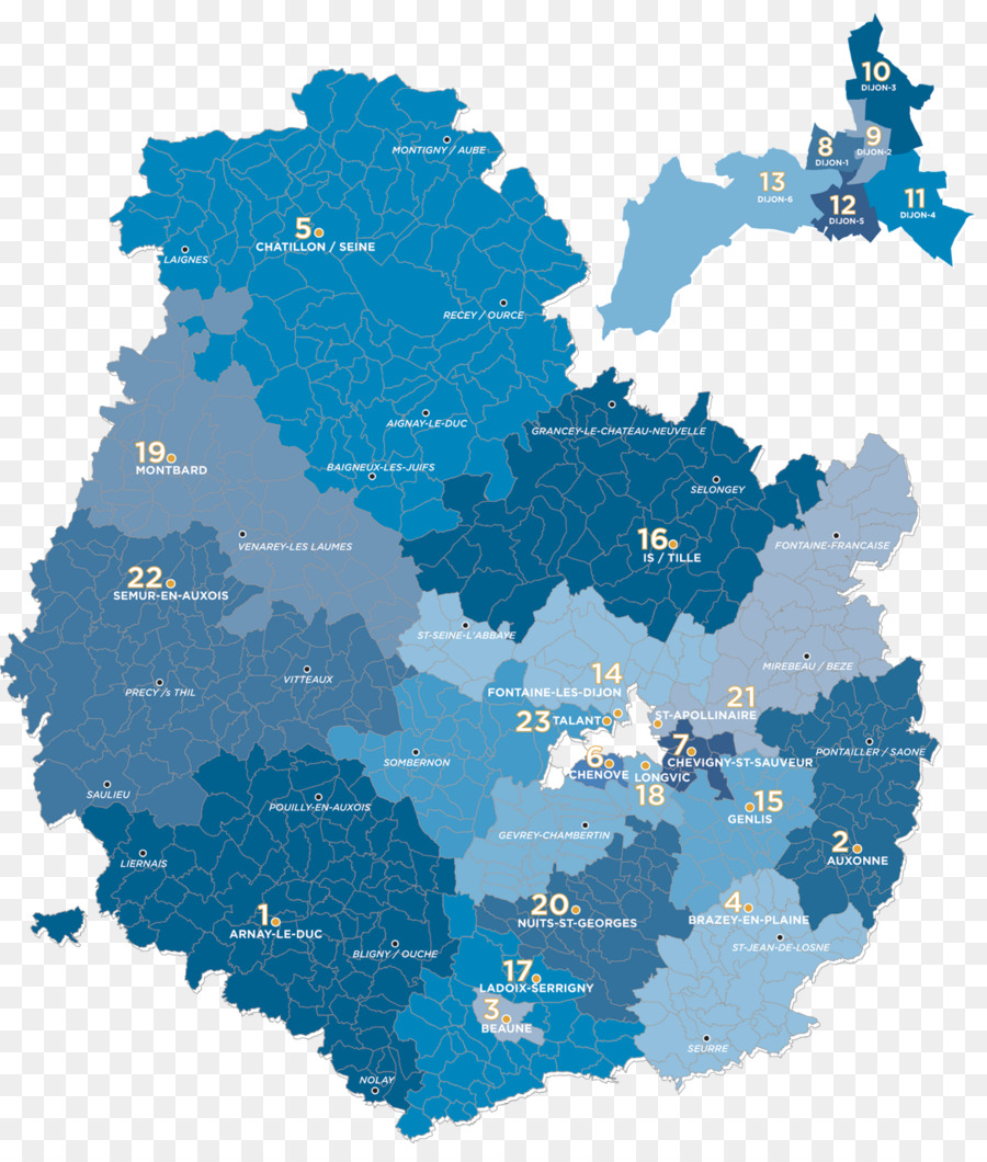 Arrondissement ของ France_ Regions Kgm，แผนที่ PNG