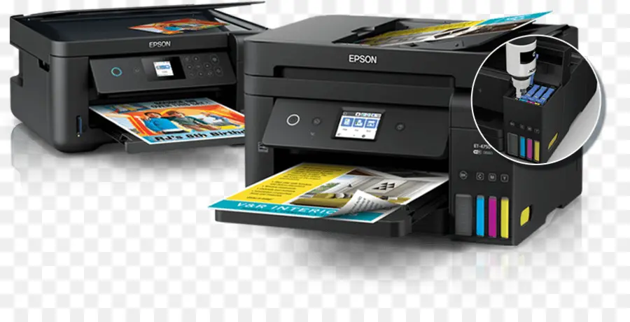 เครื่องพิมพ์ Epson，การพิมพ์สี PNG