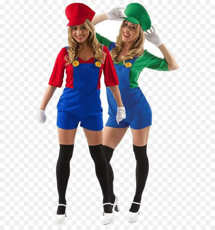 Mario และ Luigi Cossa，สีแดง PNG