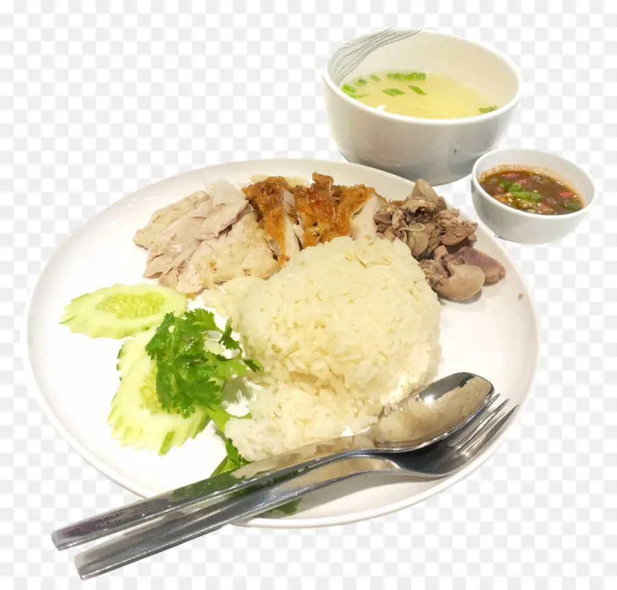 Hainanese ไก่ข้าว，ปรุงข้าว PNG
