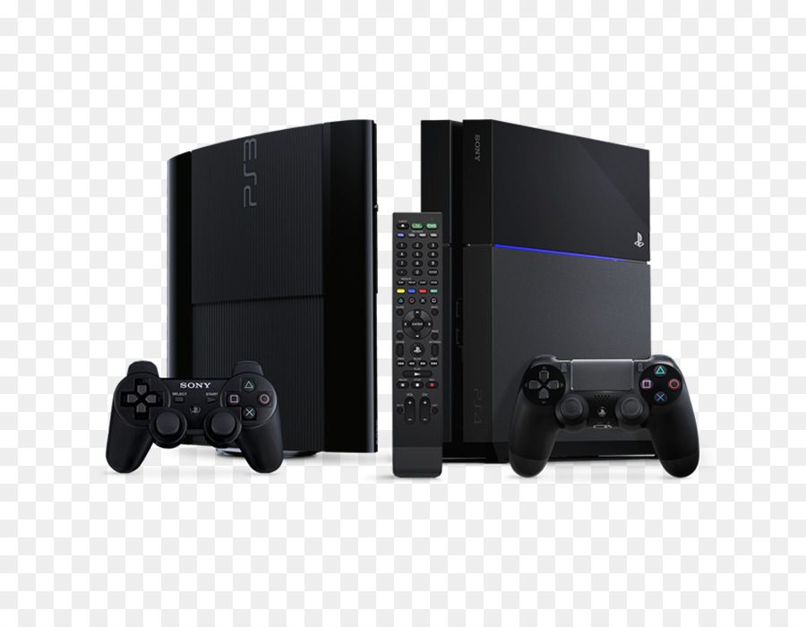 Playstation 3，สีดำ PNG