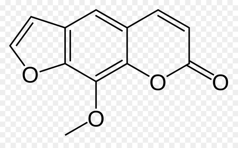 Methoxsalen，Furanocoumarin PNG