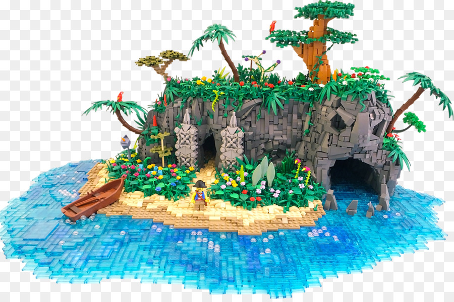 Lego บ้าน，Lego เกาะ PNG