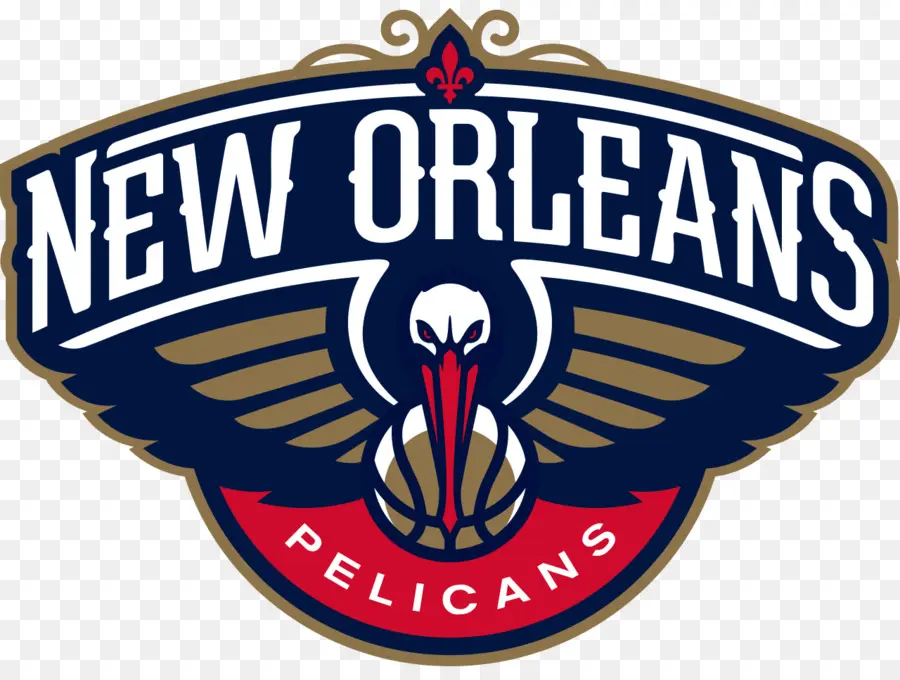 โลโก้ New Orleans Pelicans，บาสเกตบอล PNG