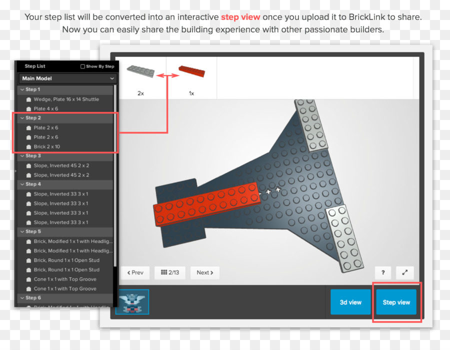 Bricklink，คำแนะนำด่วน Comment PNG