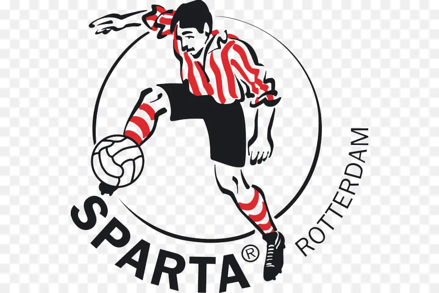 โลโก้ Sparta Rotterdam，ฟุตบอล PNG