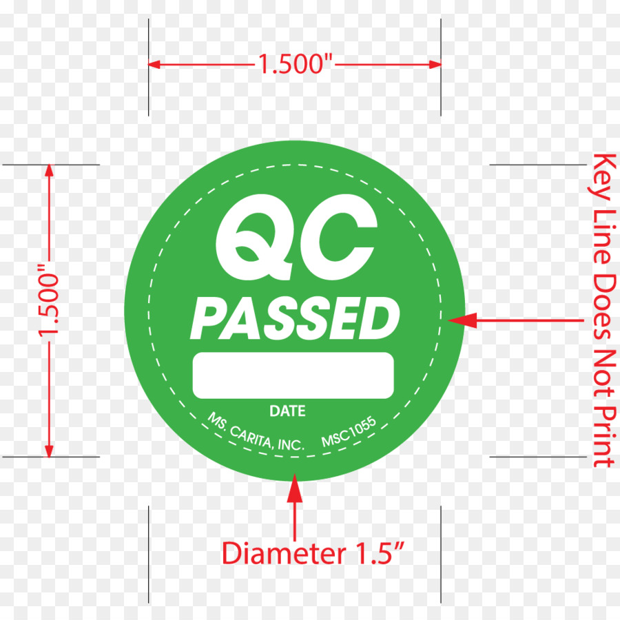 Qc ผ่านสติกเกอร์，การควบคุมคุณภาพ PNG