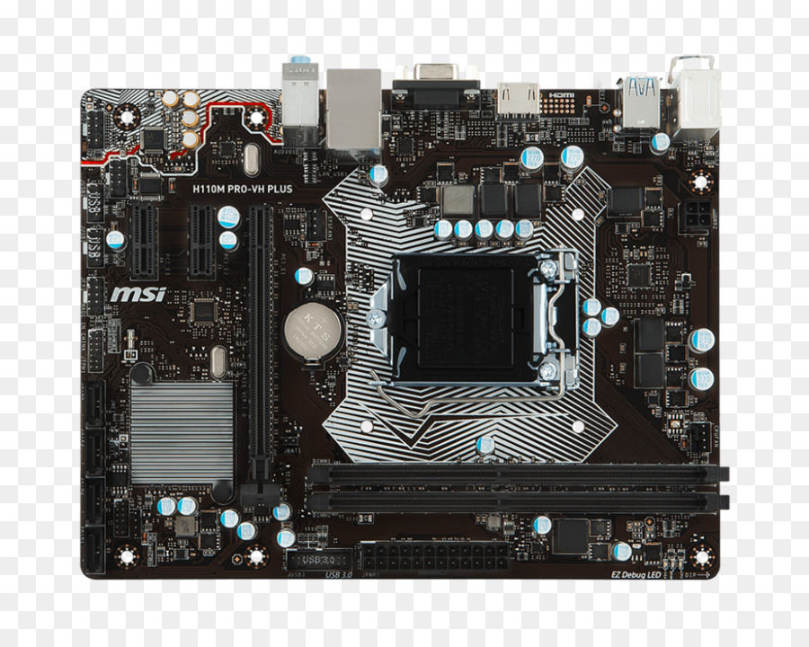 ข้อมูล，Msi H110m ข้อมูล H110 Lga 1151 โคร Atx Motherboard PNG