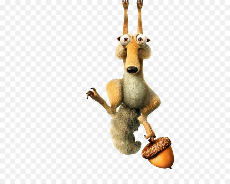 Scrat กับ Acorn，โอ๊ก PNG