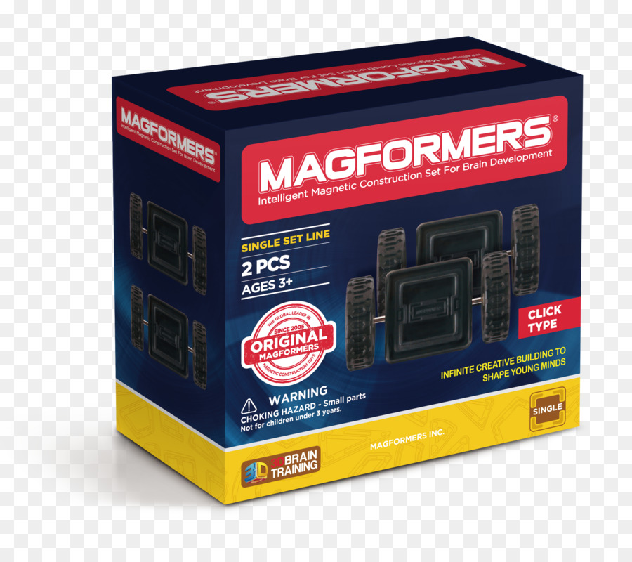 Magformers 63076 แม่เหล็กสร้างก่อสร้างตั้งค่า，รถ PNG