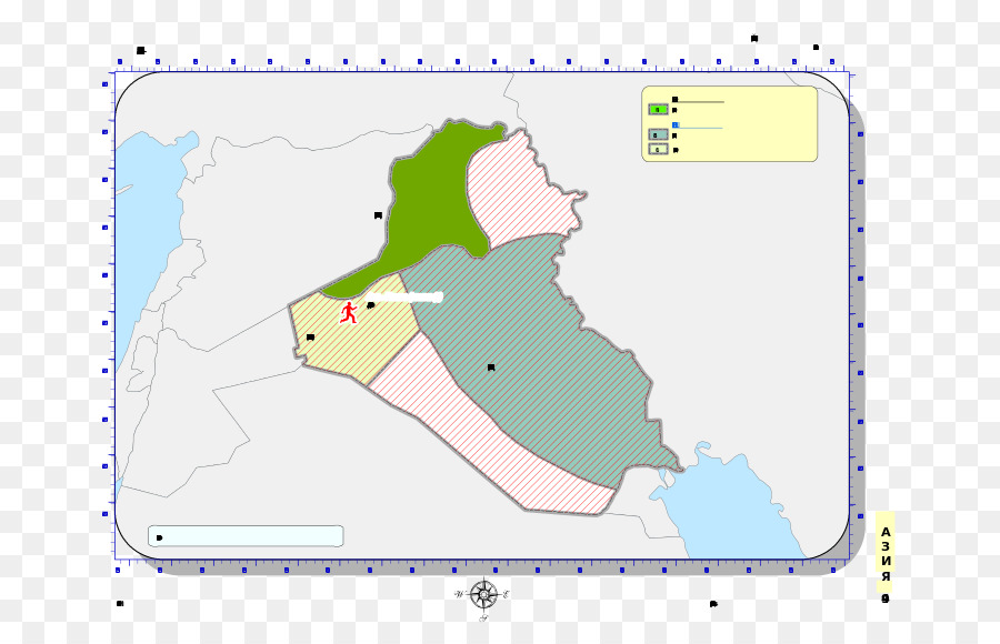 Iraq Kgm Governorate，แผนที่ PNG