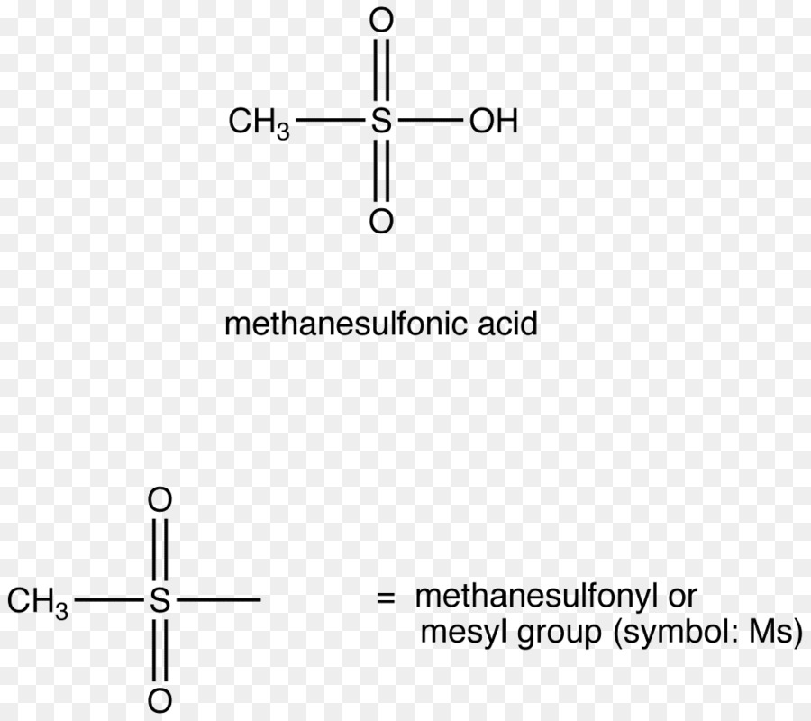 Methanesulfonic กรด，Sulfonic กรด PNG