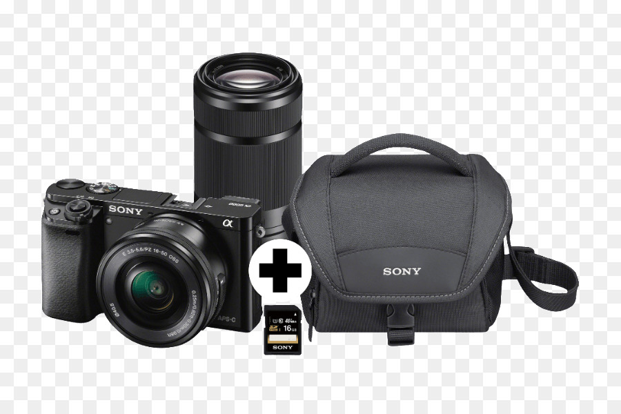 Sony α๖๐๐๐，Mirrorless Interchangeablelens กล้อง PNG