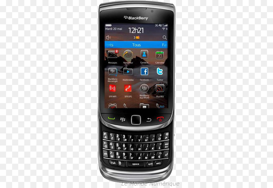 Blackberry เผา 9800，Blackberry เผา 9810 PNG