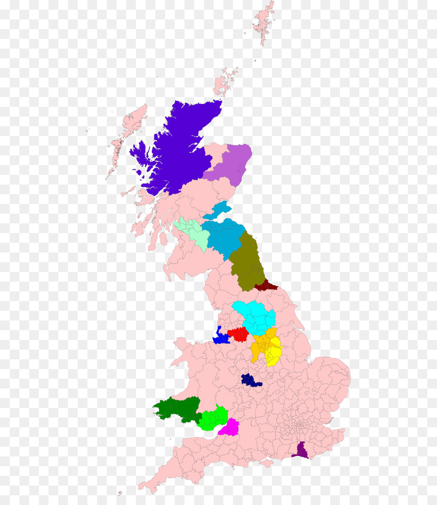แผนที่，สหราชอาณาจักร PNG