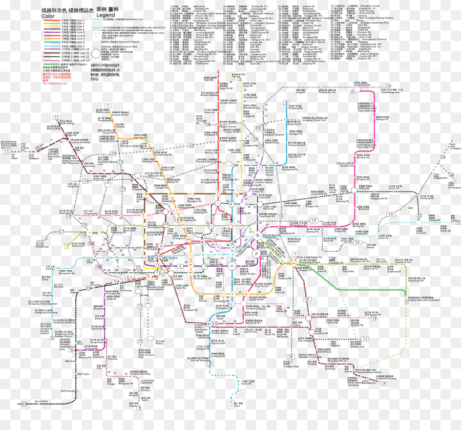 แผนที่รถไฟใต้ดิน，เส้น PNG