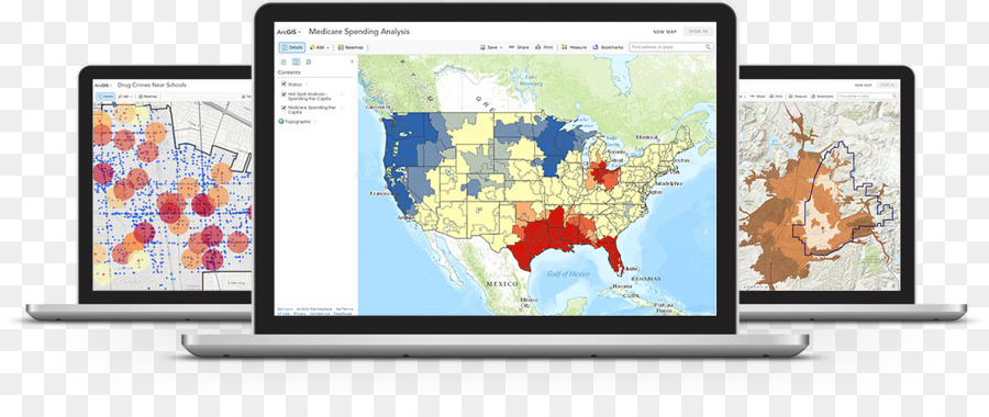 Arcgis，Geographic ข้อมูลของระบบ PNG