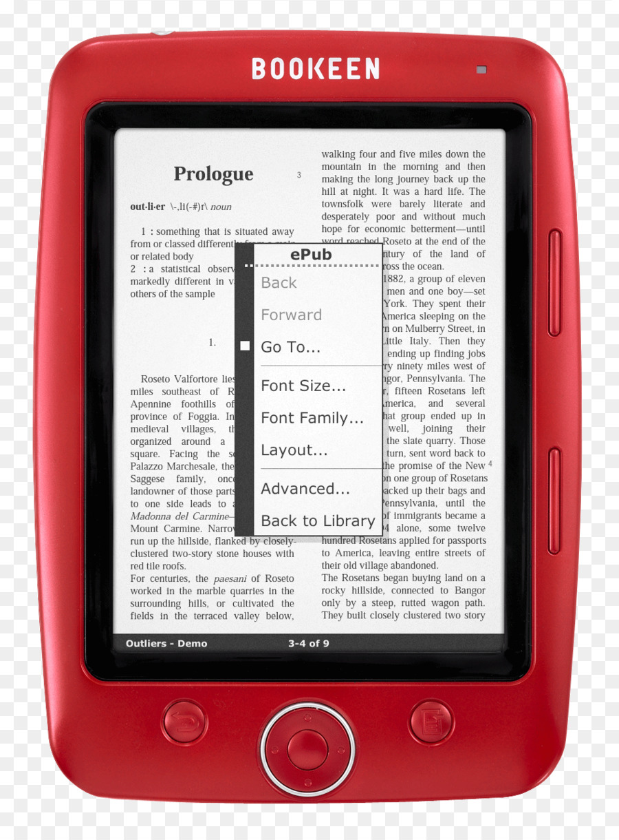 โทรศัพท์เคลื่อนที่，เปรียบเทียบของ Ereaders PNG