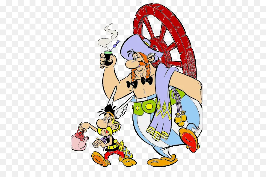 Asterix และ Obelix，การ์ตูน PNG