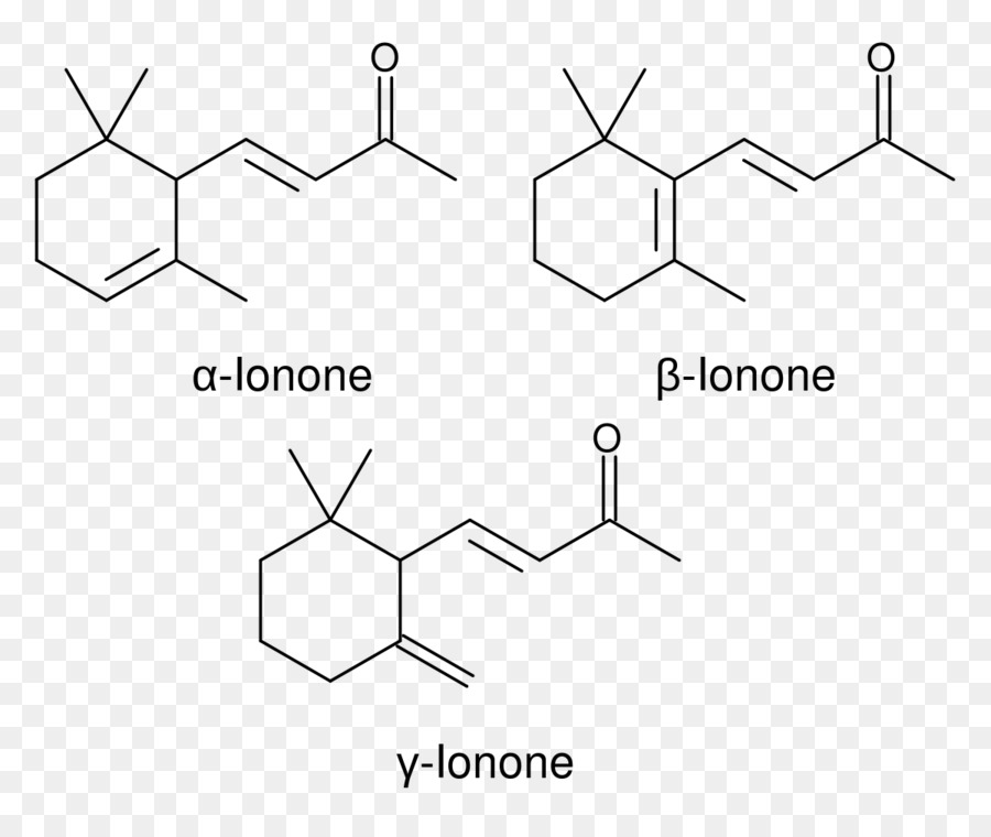 Ionone，Isomer PNG