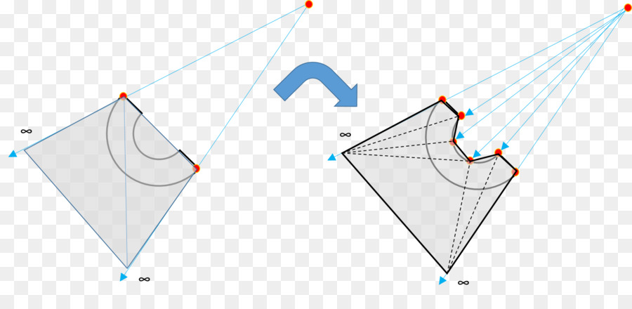 Concave ภาพหลายเหลี่ยม，สามเหลี่ยม PNG