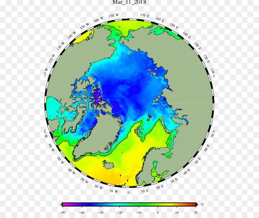 บนโลก，Arctic มหาสมุทร PNG