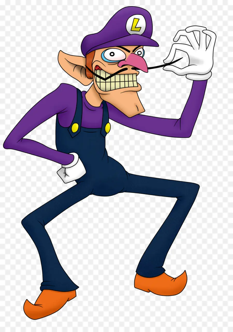 ตัวการ์ตูน，Waluigi PNG