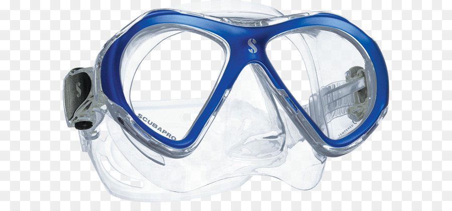 ดำน้ำหา Snorkeling หน้ากาก，สีน้ำเงิน PNG