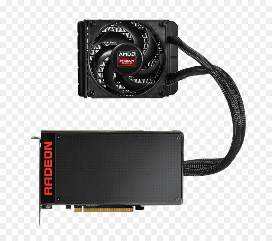 Amd Radeon R9 Fury X，คนราด PNG