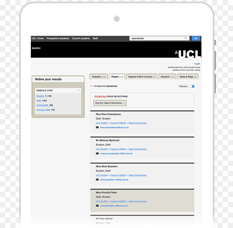 โปรแกรมคอมพิวเตอร์，Ucl สถาบันการศึกษา PNG