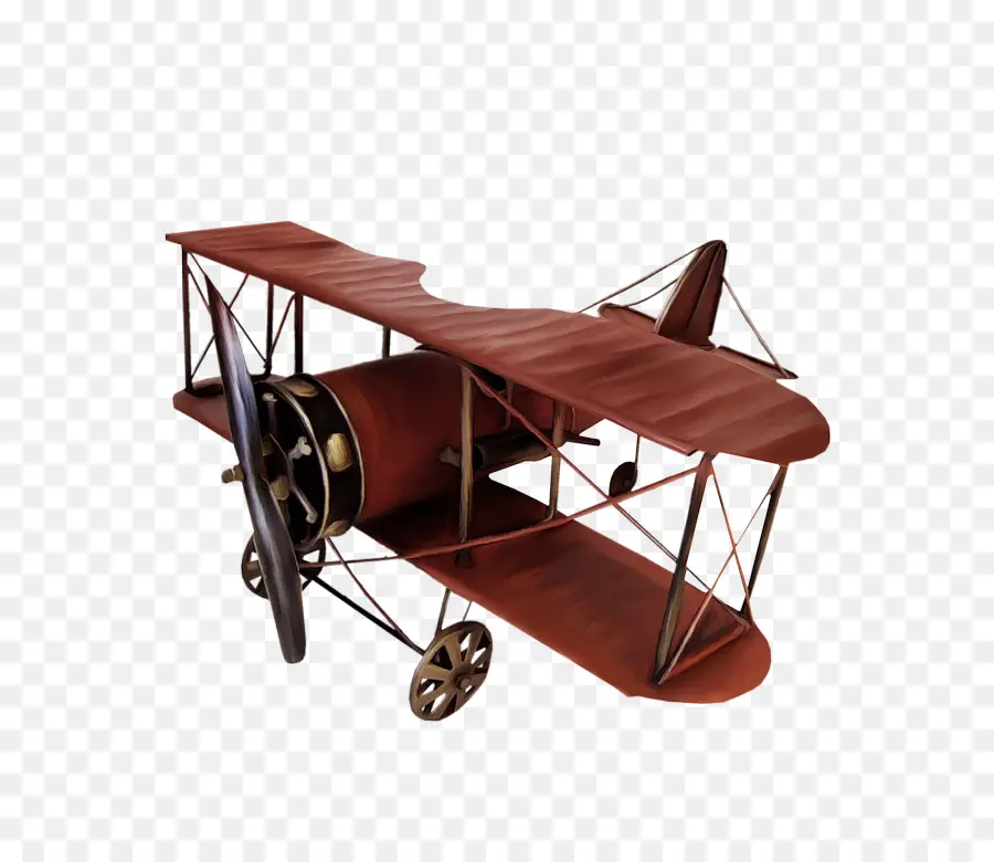 Biplane วินเทจ，ปีก PNG