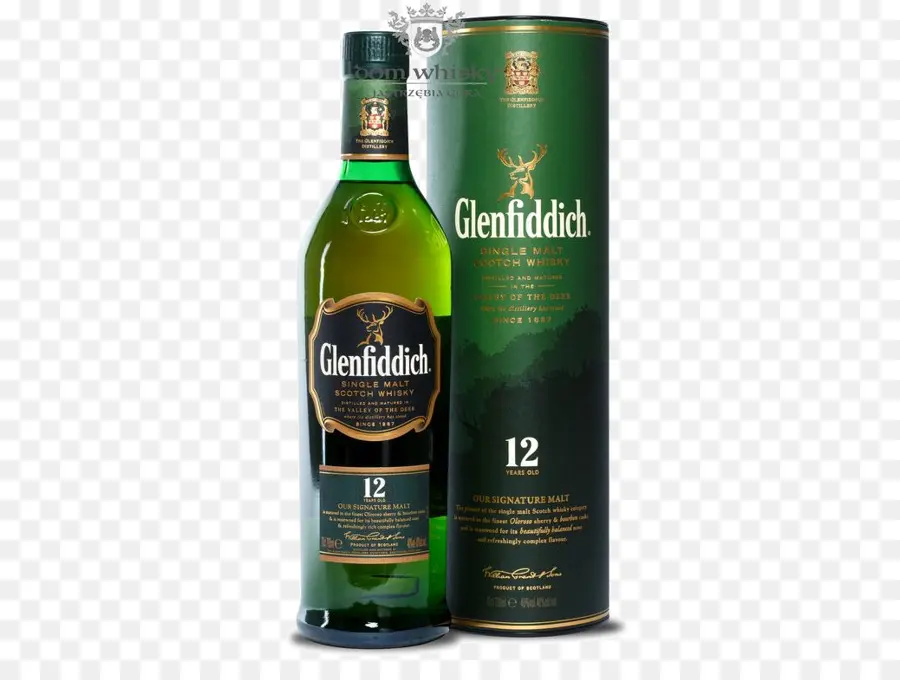 ขวด Glenfiddich，วิสกี้ PNG