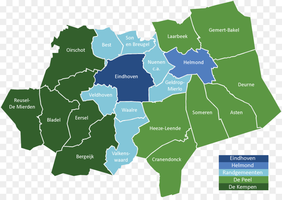 รปภ Brabantzuidoost，ความสัมพันธ์ในด้านคู่หูกาขอบเขต Eindhoven PNG