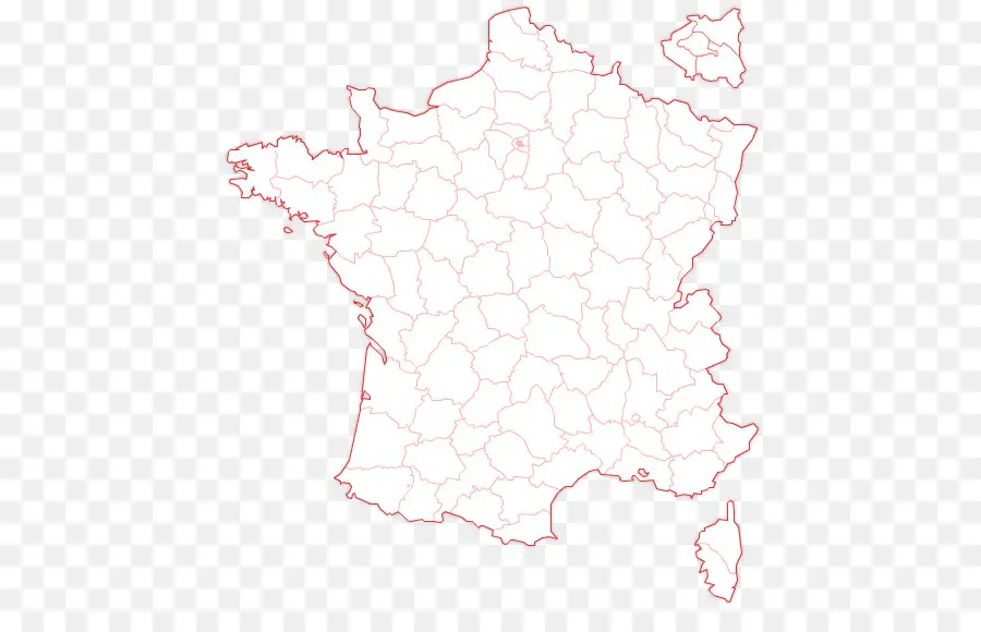 แผนที่，ฝรั่งเศส PNG