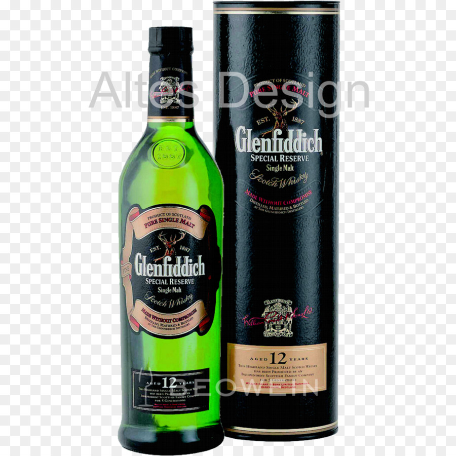 เหล้า，Glenfiddich PNG