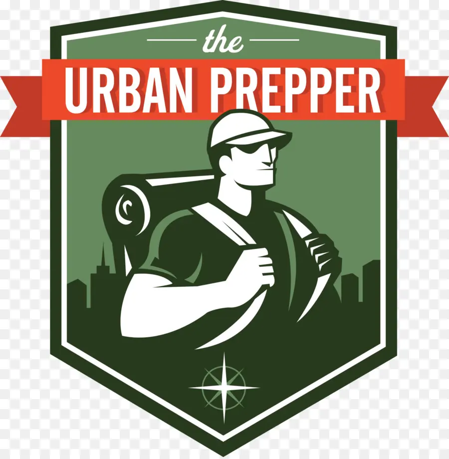 โลโก้ Urban Prepper，การอยู่รอด PNG