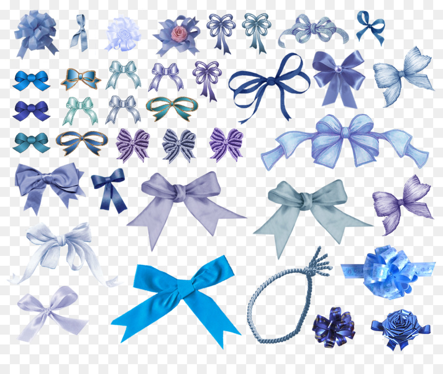 คอลเลกชัน Blue Bows，ธนู PNG