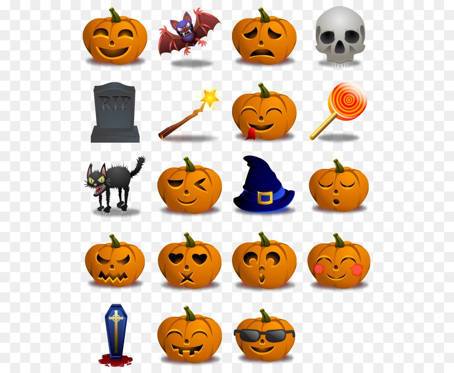 Jacko Lantern，ฟักทอง PNG