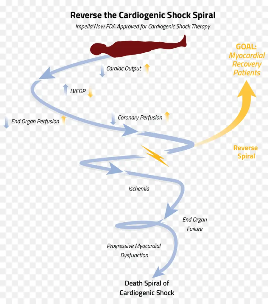 เกลียวช็อต Cardiogenic，ทางการแพทย์ PNG