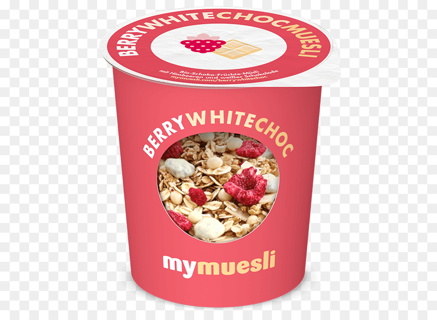 Berry White Choc Muesli，ถ้วย PNG