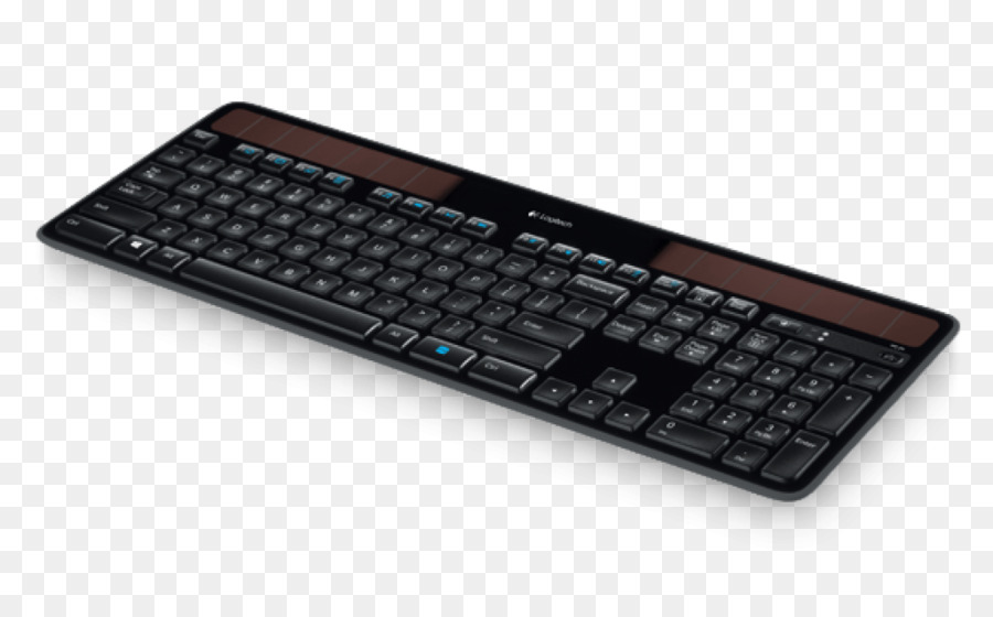 แป้นพิมพ์คอมพิวเตอร์，Logitech เครือข่ายไร้สายสุริยะจักรวาล K750 PNG