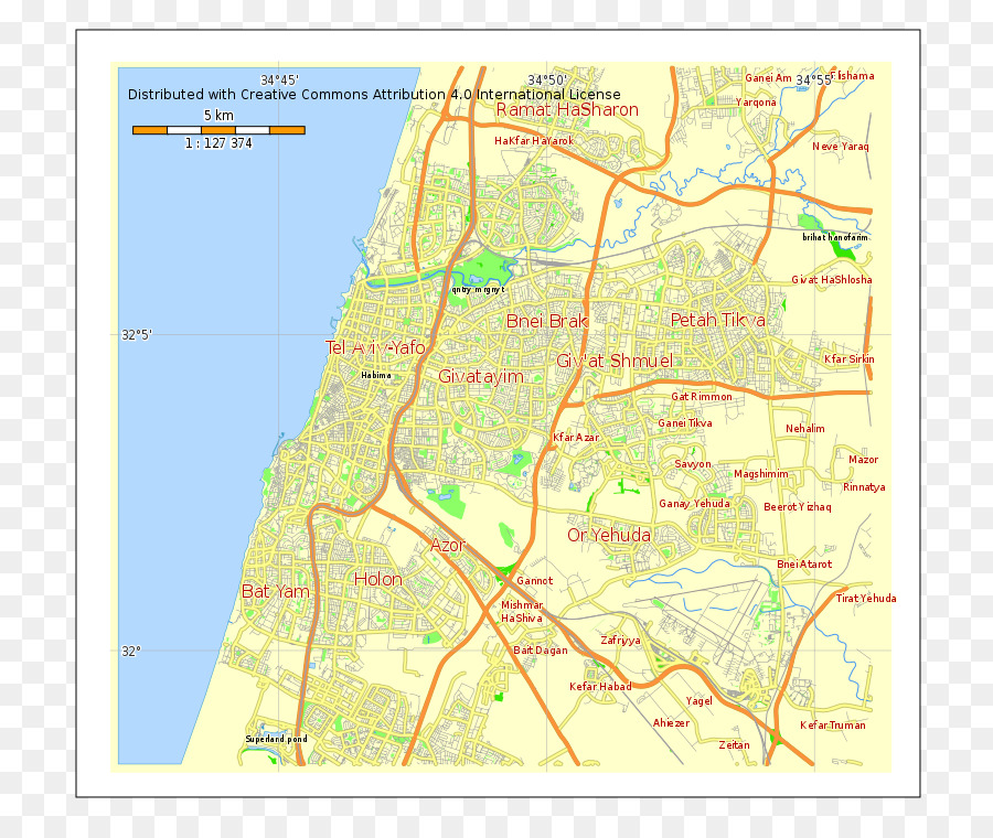 แผนที่เมือง，ถนน PNG