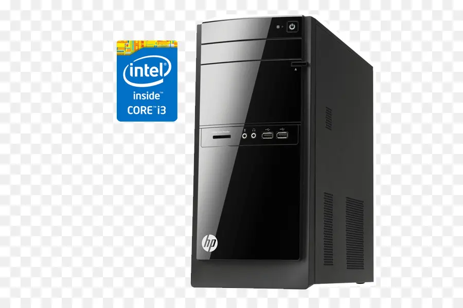 คอมพิวเตอร์เดสก์ท็อปสีดำ，Intel Core I3 PNG