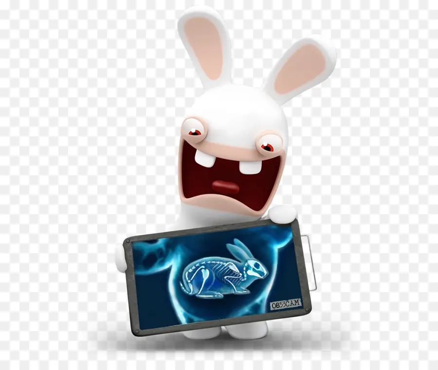 Rabbid กับ X Ray，พวกเขา PNG